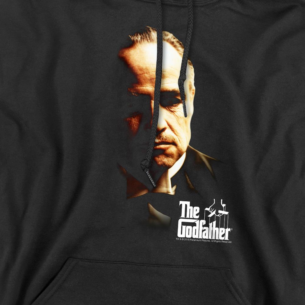 Black - Pack Shot - The Godfather Mens Don Vito Corleone Hoodie