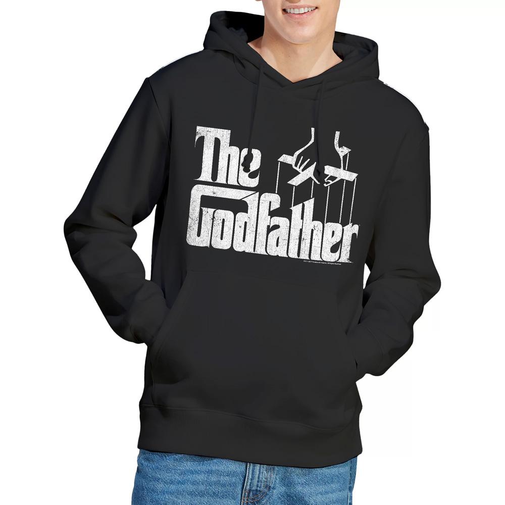 Black - Lifestyle - The Godfather Mens Logo Hoodie