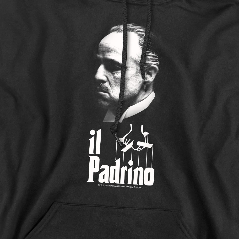 Black - Side - The Godfather Mens Il Padrino Hoodie