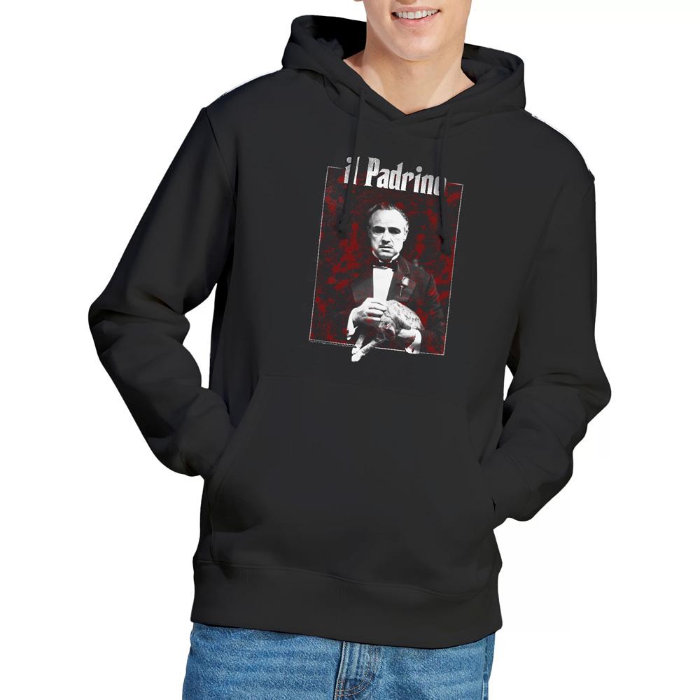 Black - Lifestyle - The Godfather Mens Sangue Hoodie