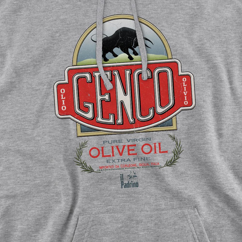 Sport Heather - Pack Shot - The Godfather Mens Genco Olive Oil Hoodie