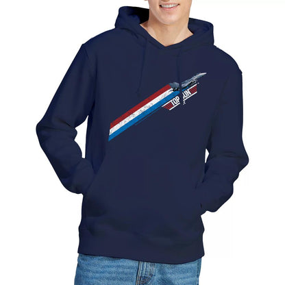 Navy - Lifestyle - Top Gun Mens Stripes Hoodie