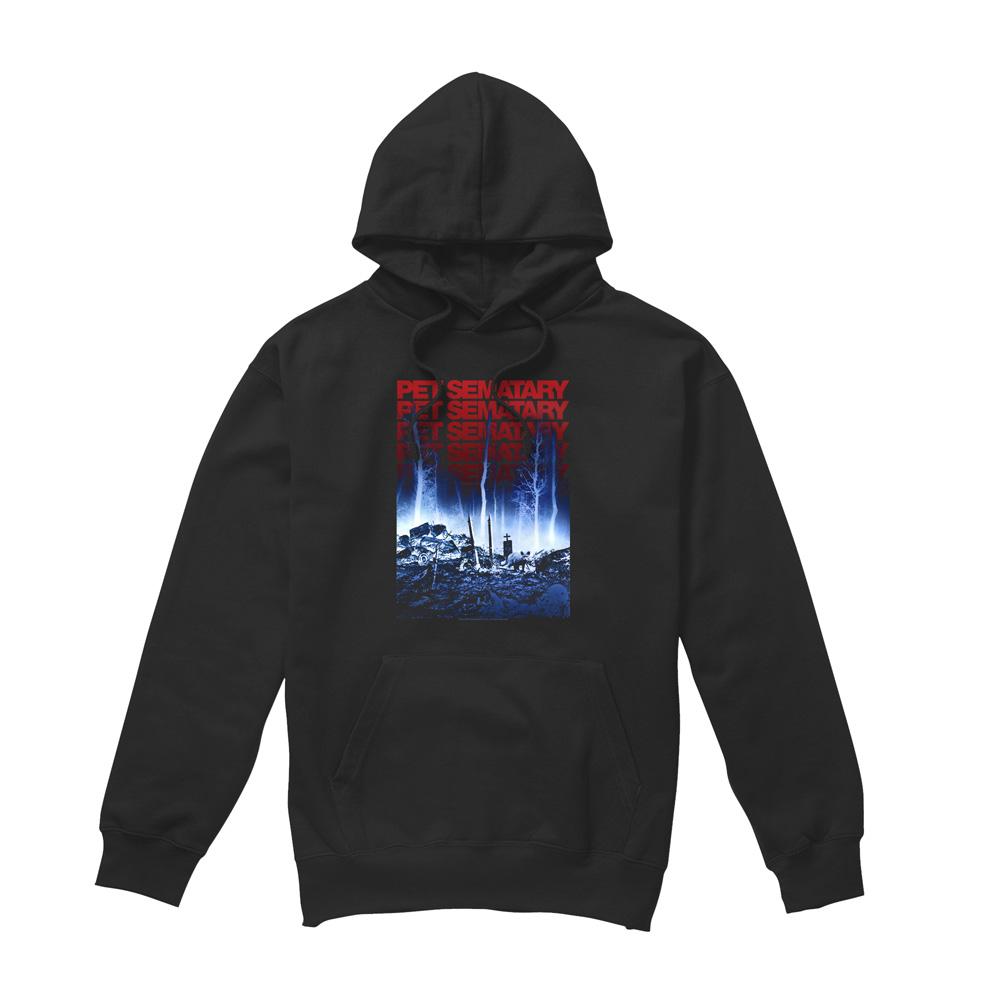 Black - Front - Pet Sematary Mens Hoodie