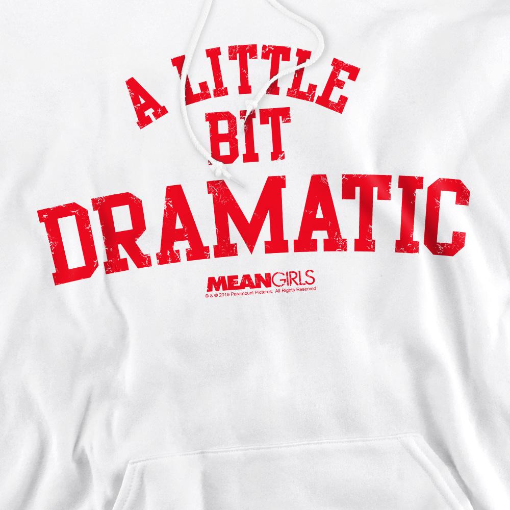 White - Pack Shot - Mean Girls Mens Dramatic Hoodie