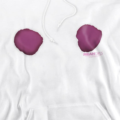 White - Pack Shot - Mean Girls Mens Wear What Regina Wears Hoodie