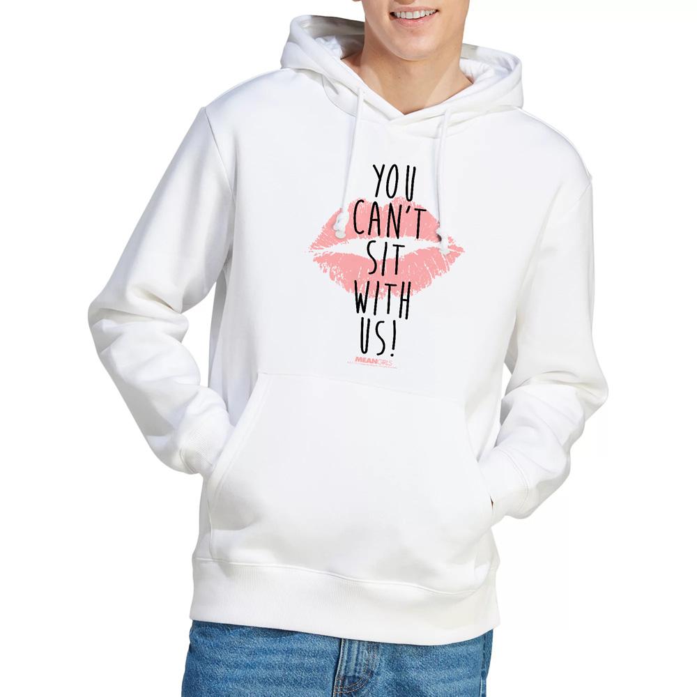 White - Lifestyle - Mean Girls Mens You Can´t Sit With Us Hoodie
