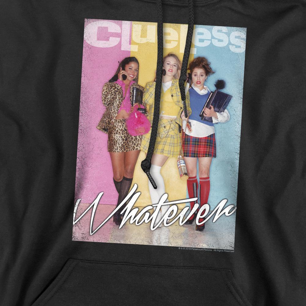 Black - Pack Shot - Clueless Mens Whatever Hoodie
