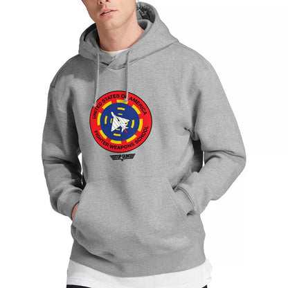 Sport Heather - Lifestyle - Top Gun Mens Fighter Weapons School Hoodie