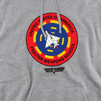 Sport Heather - Pack Shot - Top Gun Mens Fighter Weapons School Hoodie