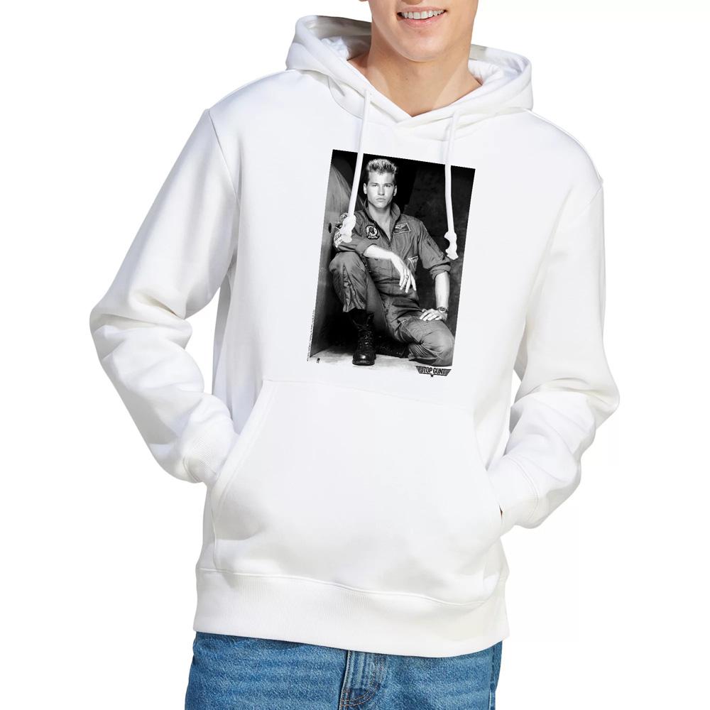 White - Lifestyle - Top Gun Mens Fresh Ice Hoodie