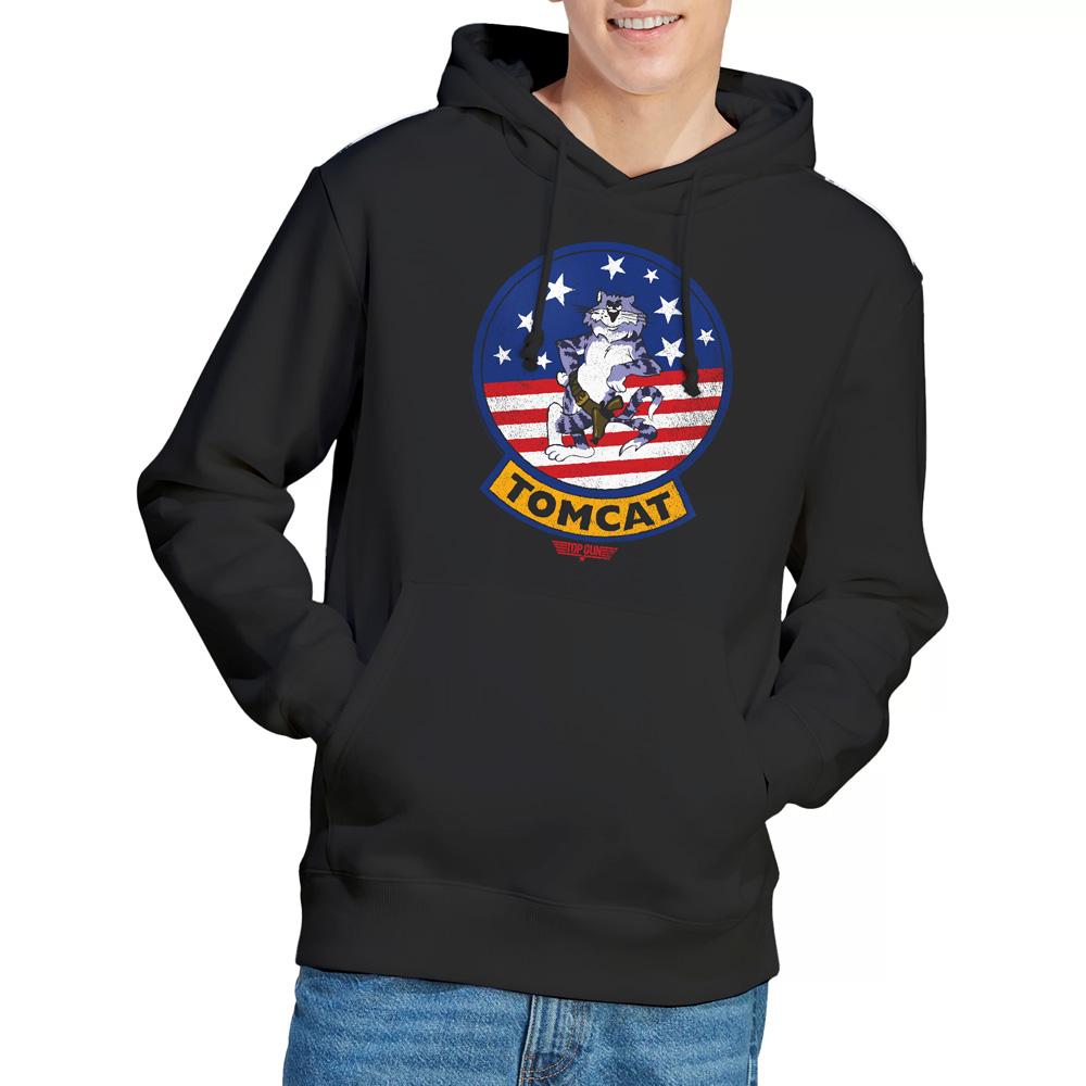 Black - Lifestyle - Top Gun Mens Tomcat Sigil Hoodie