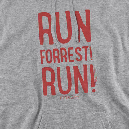 Sport Heather - Pack Shot - Forrest Gump Mens Run Forrest! Run Hoodie