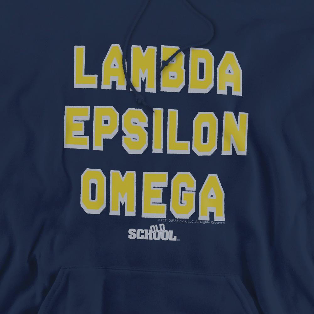 Navy - Pack Shot - Old School Mens Fraternity Hoodie