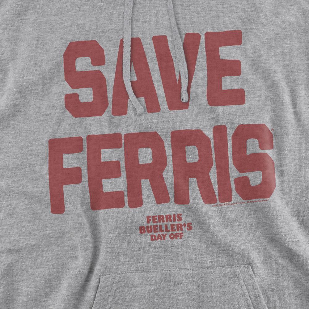 Sport Heather - Pack Shot - Ferris Bueller´s Day Off Mens Save Ferris Hoodie