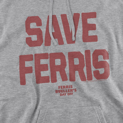 Sport Heather - Pack Shot - Ferris Bueller´s Day Off Mens Save Ferris Hoodie