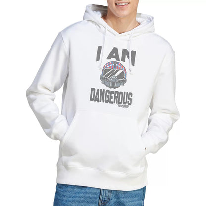 White - Lifestyle - Top Gun Mens I Am Dangerous Hoodie