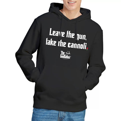Black - Lifestyle - The Godfather Mens Gun Cannoli Hoodie