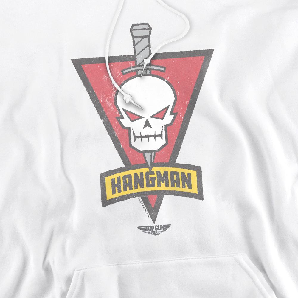 White - Pack Shot - Top Gun: Maverick Mens Hangman Call Sign Hoodie