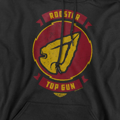 Black - Pack Shot - Top Gun: Maverick Mens Rooster Call Sign Hoodie