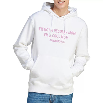 White - Lifestyle - Mean Girls Mens Not A Regular Mom Hoodie