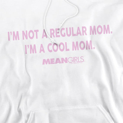 White - Pack Shot - Mean Girls Mens Not A Regular Mom Hoodie