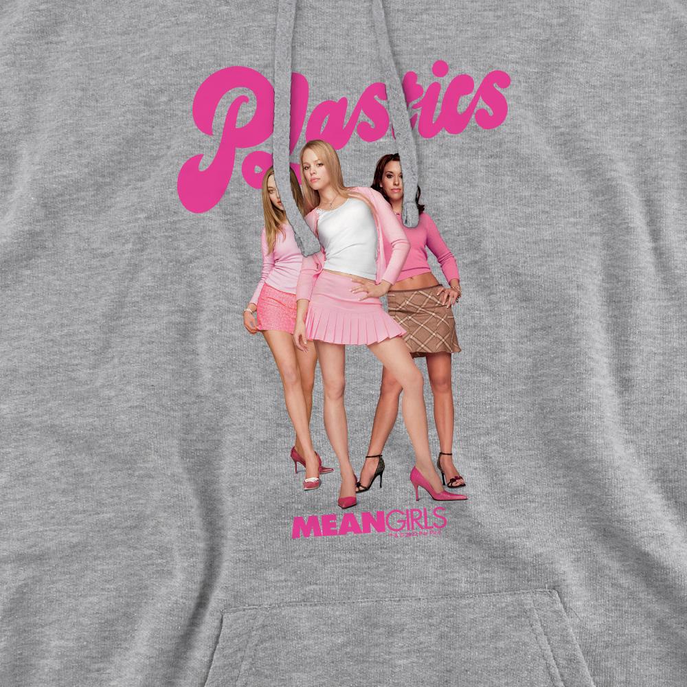 Sport Heather - Pack Shot - Mean Girls Mens The Plastics Simple Hoodie