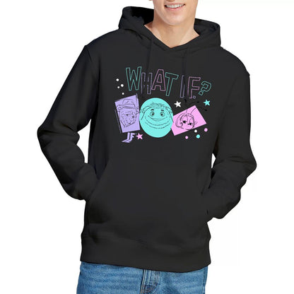 Black - Lifestyle - IF Mens What If Colour Pop Hoodie