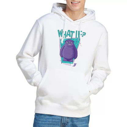 White - Lifestyle - IF Mens What If Blue Stars Hoodie