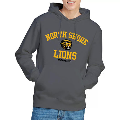Charcoal - Lifestyle - Mean Girls Mens North Shore Lions Hoodie