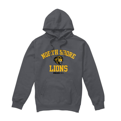 Charcoal - Front - Mean Girls Mens North Shore Lions Hoodie