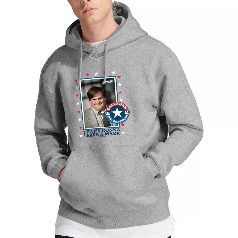 Sport Heather - Lifestyle - Tommy Boy Mens Callahan For President 2024 Hoodie