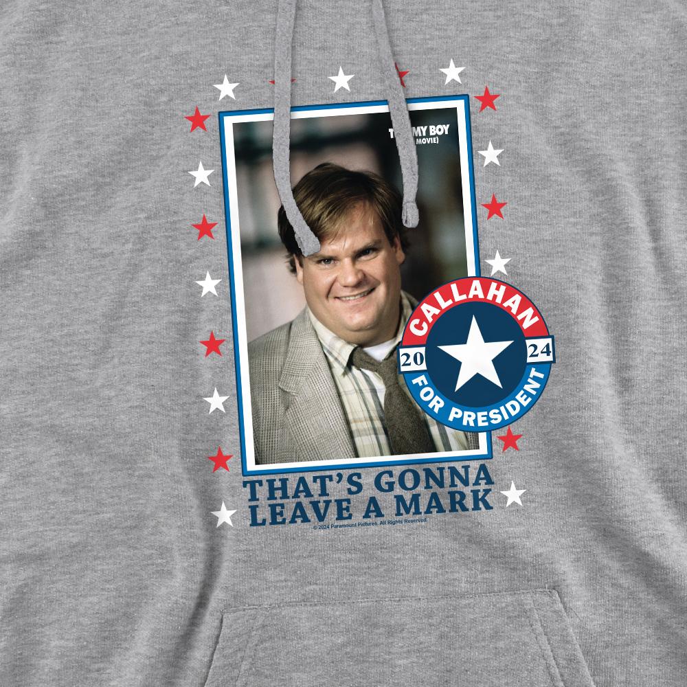 Sport Heather - Pack Shot - Tommy Boy Mens Callahan For President 2024 Hoodie