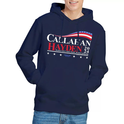 Navy - Lifestyle - Tommy Boy Mens Callahan And Hayden For President 2024 Hoodie