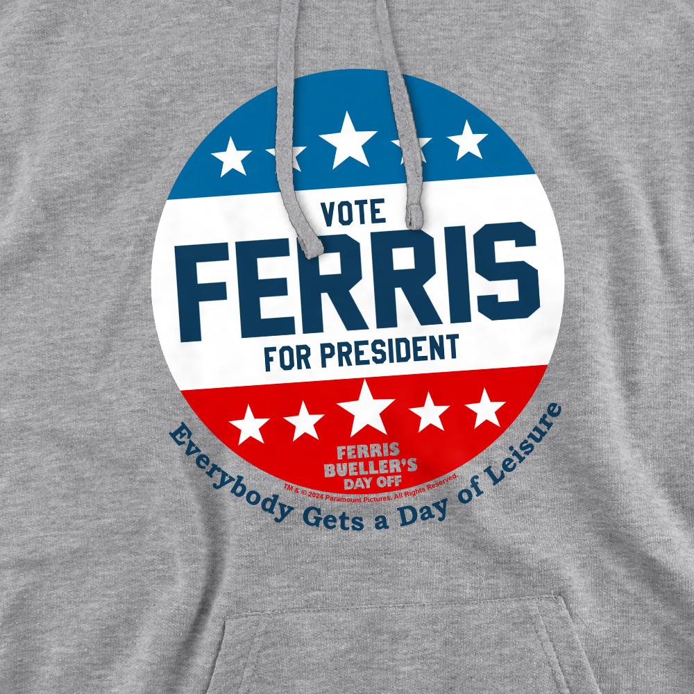 Sport Heather - Pack Shot - Ferris Bueller´s Day Off Mens Vote Ferris For President Hoodie