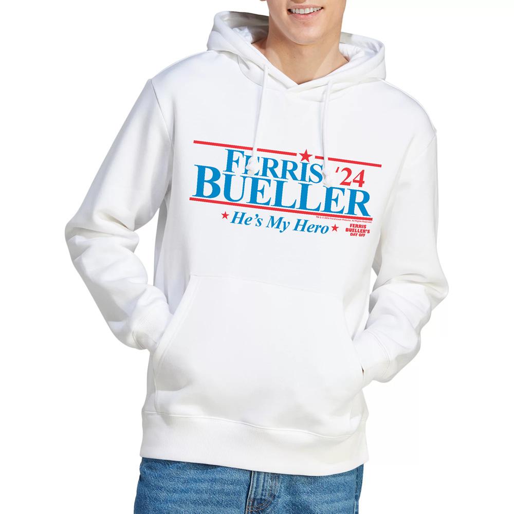 White - Lifestyle - Ferris Bueller´s Day Off Mens 2024 President Hoodie