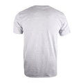 Heather Grey - Back - Batman Mens Logo Cotton T-Shirt