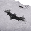 Heather Grey - Side - Batman Mens Logo Cotton T-Shirt
