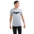 Heather Grey - Lifestyle - Batman Mens Logo Cotton T-Shirt