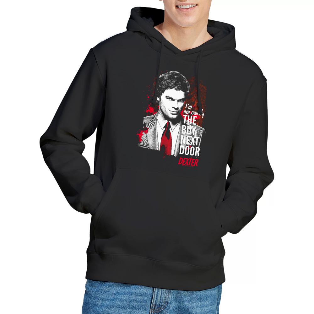 Black - Lifestyle - Dexter Mens Boy Next Door Hoodie