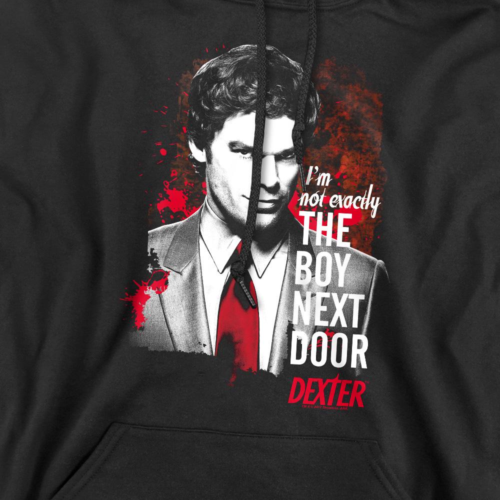 Black - Side - Dexter Mens Boy Next Door Hoodie