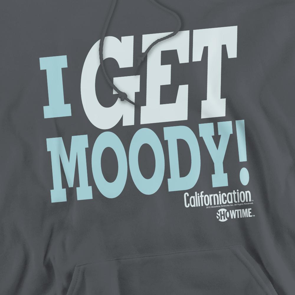 Charcoal - Pack Shot - Californication Mens I Get Moody Hoodie
