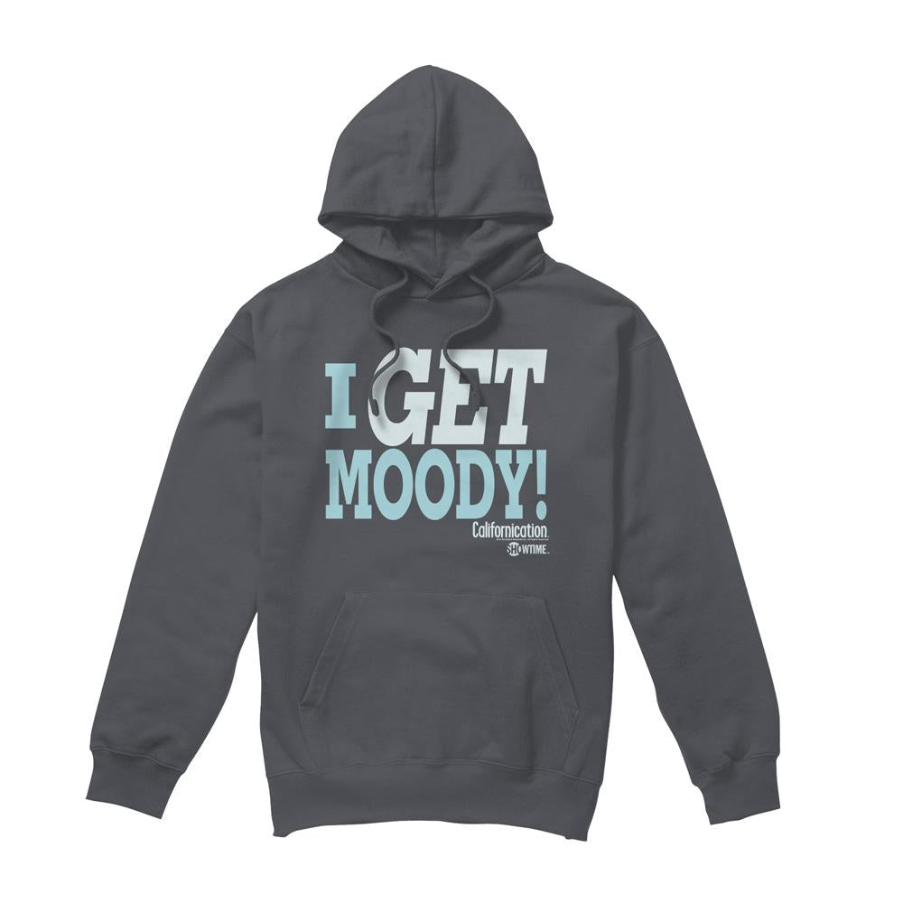 Charcoal - Front - Californication Mens I Get Moody Hoodie