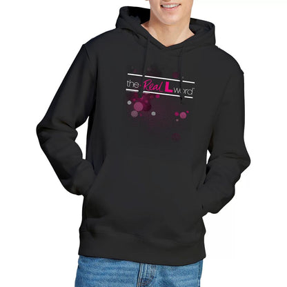 Black - Lifestyle - The Real L Word Mens Flashy Logo Hoodie