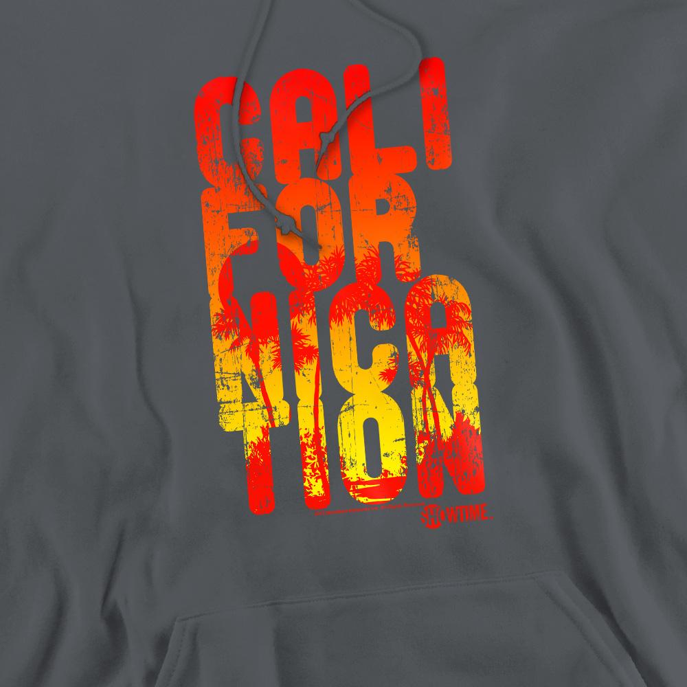 Charcoal - Side - Californication Mens Cali Type Hoodie