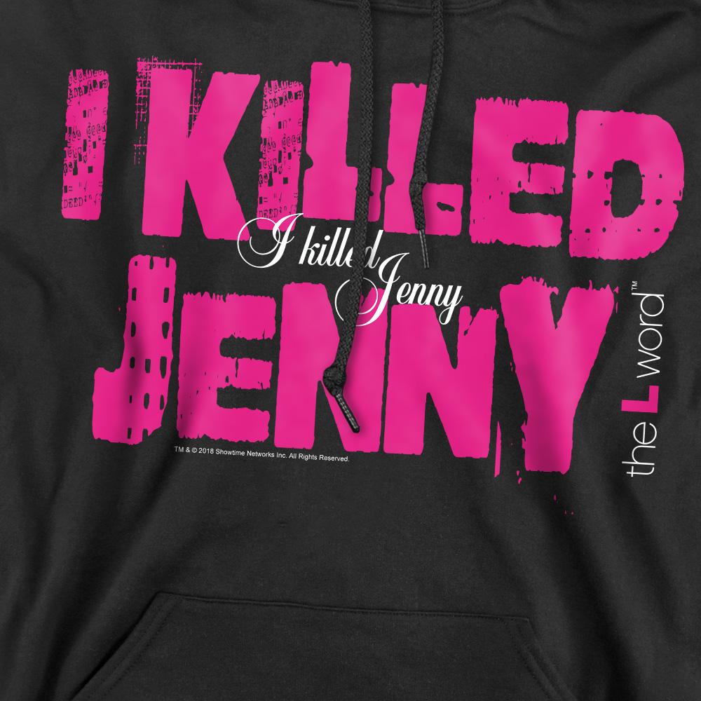 Black - Pack Shot - The L Word Mens I Killed Jenny Hoodie