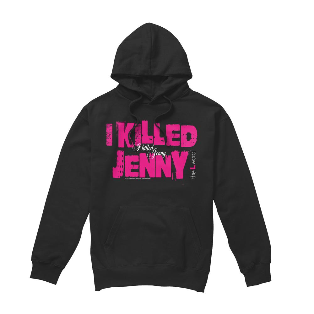 Black - Front - The L Word Mens I Killed Jenny Hoodie