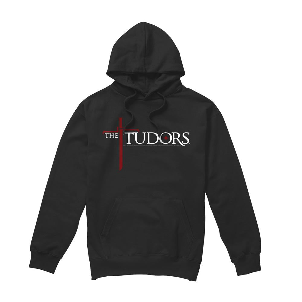 Black - Front - The Tudors Mens Logo Hoodie