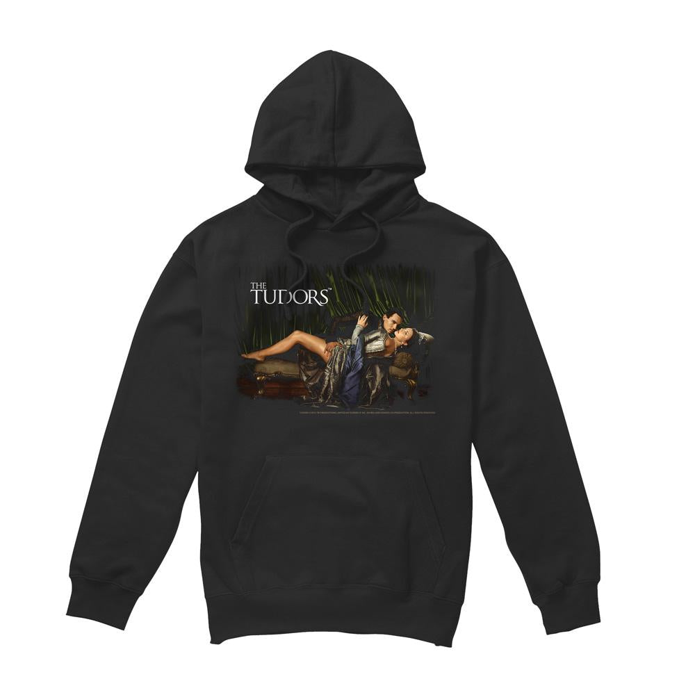 Black - Front - The Tudors Mens The King And His Queen Hoodie