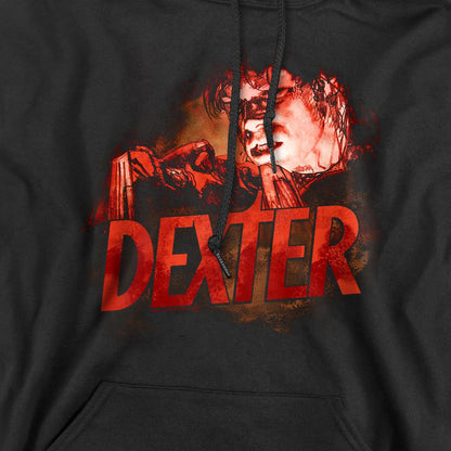 Black - Pack Shot - Dexter Mens Drawing Hoodie