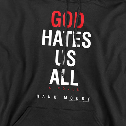 Black - Pack Shot - Californication Mens Book Cover Hoodie